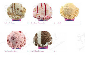 Baskin Robbins Chapel Hill menu