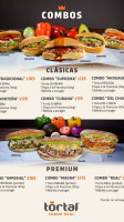 Lava Bar Restaurant menu