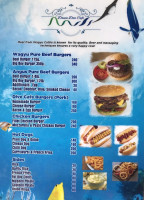 Dauin Dive Cafe menu