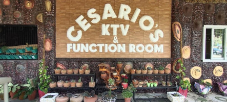 Cesario's Garden menu
