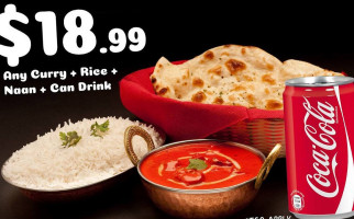 Currizzas Indian Tandoori Pizza drink
