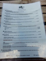 The Last Post, Restaurant, Bar Catering Service menu