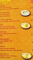 Thai Master Chef menu
