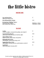 The Little Bistro inside