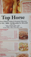 Top Horse Takeaways menu