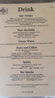 The Mussel Inn menu