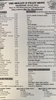 The Skillet And Fillet menu
