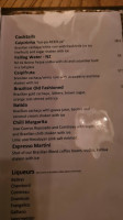 Gramado's Restaurant Bar menu
