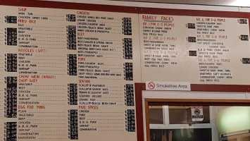 Asia Chinese Takeaways menu