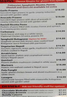 Vinnys Pizza Pasta Ribs menu