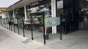 Aura Cafe Restaurant Bar outside