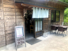 Old Japanese Style House Cafe Souvenir Store Gombey. inside