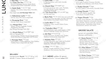 Q Mee menu