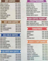 Andi's Talisay menu