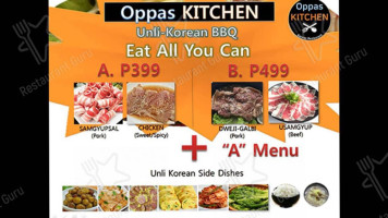 Oppa's Kitchen Korean food