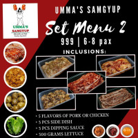 Umma's Samgyup food