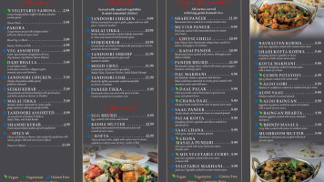 Indian Bistro 14 menu