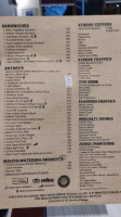 Xtremely Xpresso Cafe menu