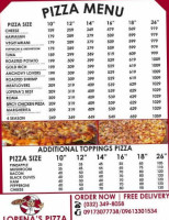 Lopena's Pizza House food