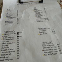 Kape Centrale menu