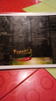 Pepper's Grill menu