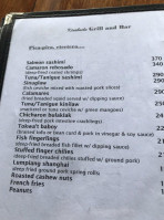 Kinabuch Grill menu
