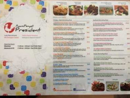 Ayam Penyet President (sports Hub) menu