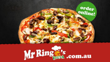Mr. Ringo's Pizza food