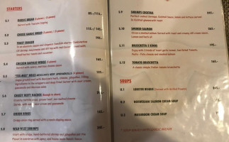 Longhorn Steakhouse Grill Pattaya menu