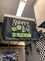 Savory Leaf Cafe food