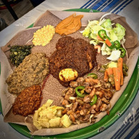 Ethiopian Cafe food