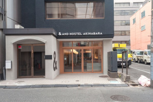 ＆and Hostel Akihabara outside