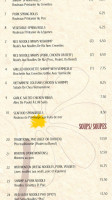 Red Satay Grill menu