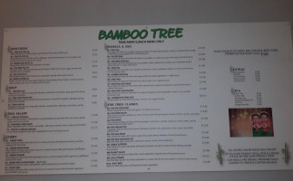 Bamboo Tree Thai menu