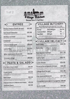 Village Kitchen menu