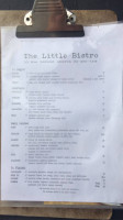 The Little Bistro menu