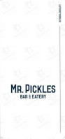Mr. Pickles Eatery inside