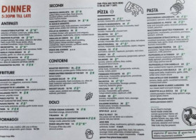 Passo Pizza Pasta Caffe' menu