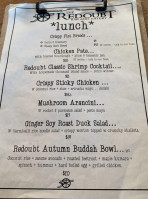 The Redoubt And Eatery menu