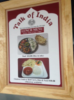 Talk Of India food
