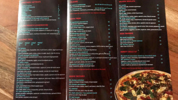 Tribeca Pizza menu