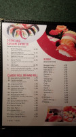 Mizu Sushi menu