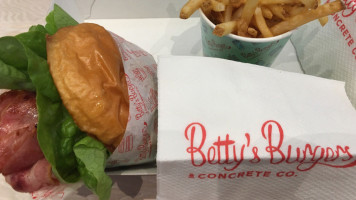 Betty's Burgers & Concrete Co. food