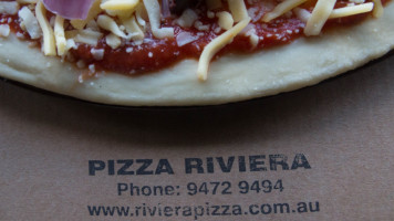 Pizza Riviera food