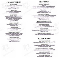 Poco Deli menu