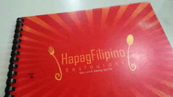 Hapag Filipino Restaurant inside