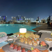 Eclipse Terrace Lounge Four Seasons Abu Dhabi food