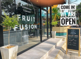 Fruit Fusion Kamala Cafe outside