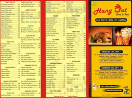 Hang Out menu