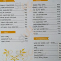 Foodista menu